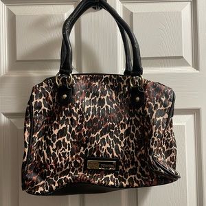 Betsey Johnson Leopard Print Bag